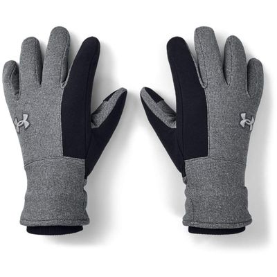 Under Armour Men&#39;s M Storm Glove Pitch Gray (012)/Halo Gray Large