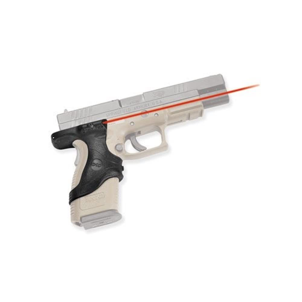 Crimson Trace LG-446 Lasergrips Laser Sight with Heavy Duty Construction and Instinctive Activation for Springfield Armory XD9 and XD40, Defensive Shooting and Competition
