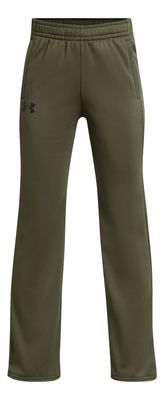Under Armour Boys&#39; Armourfleece Straight Leg Pant (as1, Alpha, m, Regular, Marine OD Green/Black, Medium)