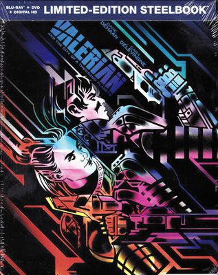 Valerian and the City of a Thousand Planets Limited edition Steelbook (Blu-Ray+DVD+Digital HD) [Unknown Binding]