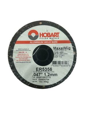 Hobart Aluminum Mig Weld Wire Maxalmig Er5356 3/64&quot; .047 1.2mm 535604704