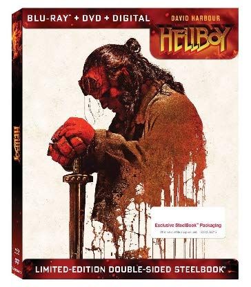 Hellboy Limited Edition Double-Sided Steelbook (Blu-ray + DVD + Digital) [Blu-ray]