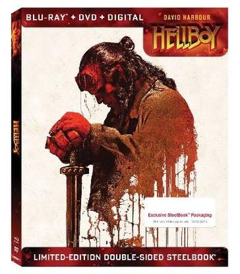 Hellboy Limited Edition Double-Sided Steelbook (Blu-ray + DVD + Digital) [Blu-ray]