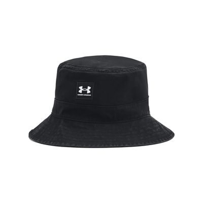 Under Armour Men&#39;s Branded Bucket Hat, (001) Black / / White, Large/X-Large