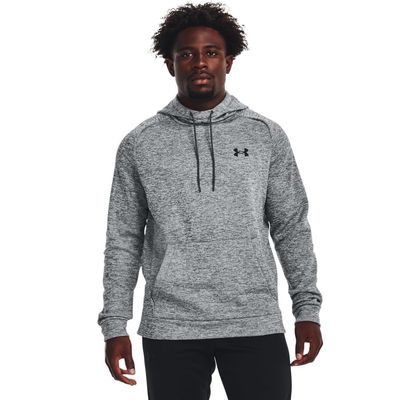 Under Armour Men&#39;s Armour Fleece Twist Hoodie, (012) Pitch Gray / / Black, Medium