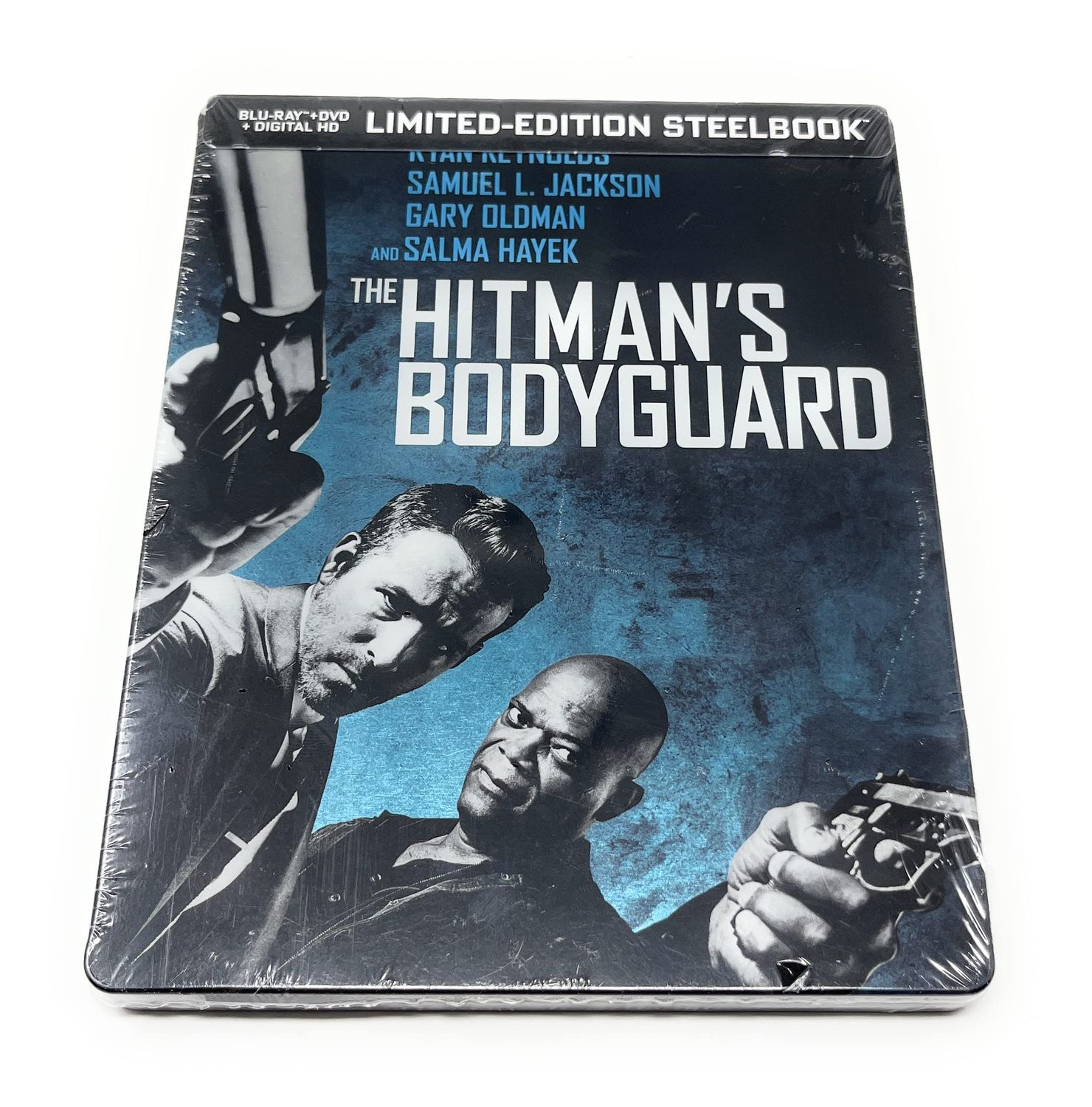 The Hitman&#39;s Bodyguard LIMITED EDITION STEELBOOK (Blu-ray + DVD + Digital) [Blu-ray]