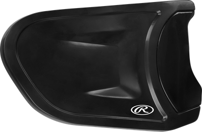 Rawlings Universal EXT Batting Helmet Extension Piece, Right Handed Batters, Black