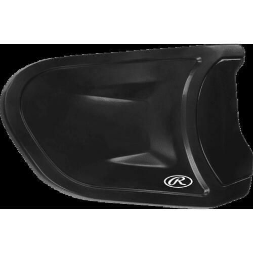 Rawlings Universal EXT Batting Helmet Extension Piece  Left Handed Batters Black