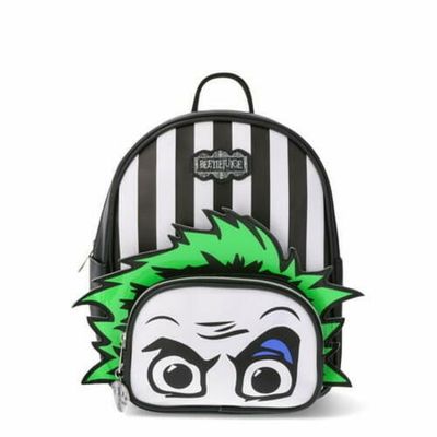Beetlejuice Showtime Women s 10.5  Mini Backpack  Black