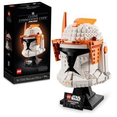 LEGO Star Wars Clone Commander Cody Helmet Set - Featuring Authentic Details