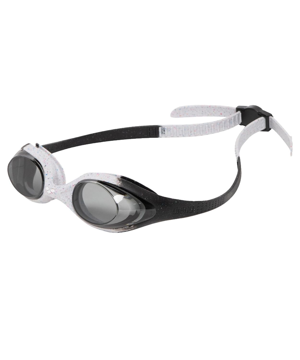 ARENA Unisex Youth Spider Swim Goggles, Smoke/Gray/Black