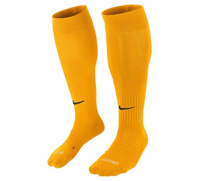 Nike Classic II Cushion Over-the-Calf Socks Team (University Gold/Black, Small)