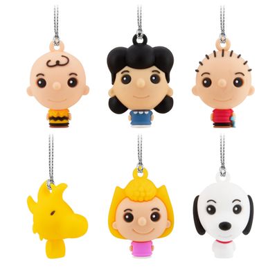 Hallmark Peanuts Christmas Ornaments, Miniature Set of 6