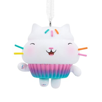 Hallmark Gabby&#39;s Dollhouse Cakey Cat Christmas Ornament