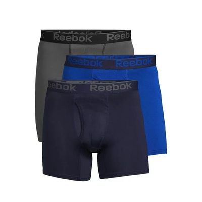 Reebok Men&#39;s Pro Series Performance Boxer Brief, 3 Pack