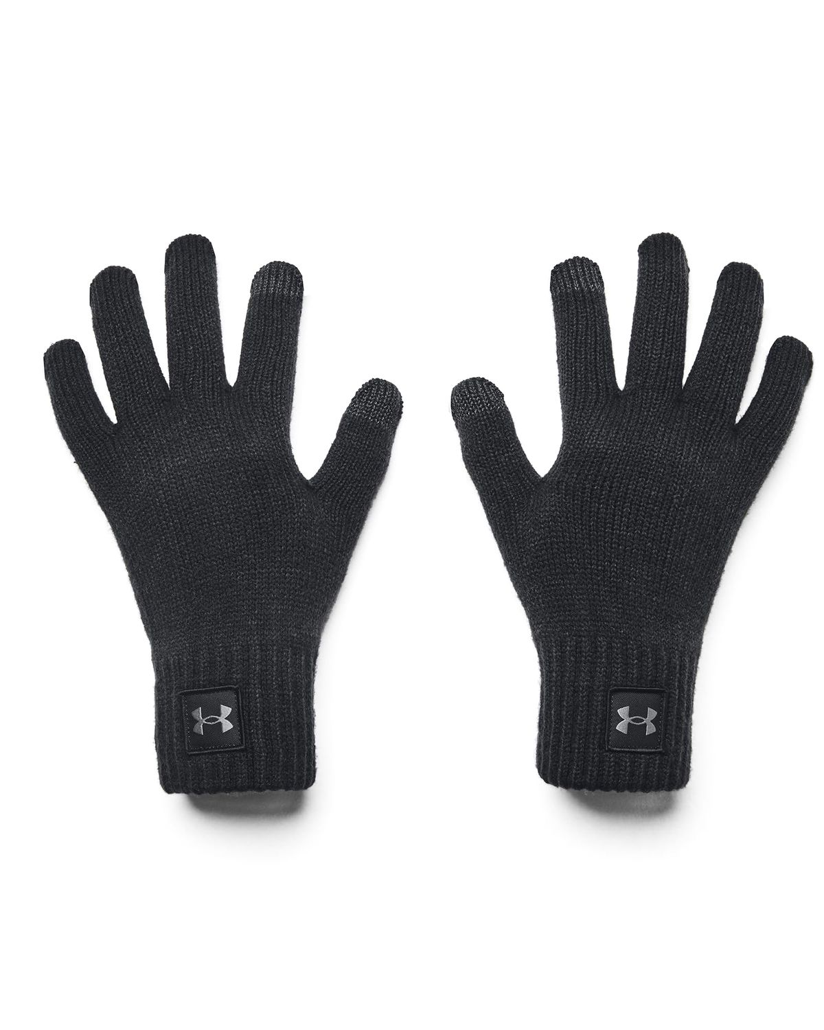 Under Armour Men&#39;s Halftime Gloves, (003) Black / / Pitch Gray, Large/X-Large