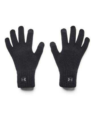 Under Armour Men&#39;s Halftime Gloves, (003) Black / / Pitch Gray, Large/X-Large