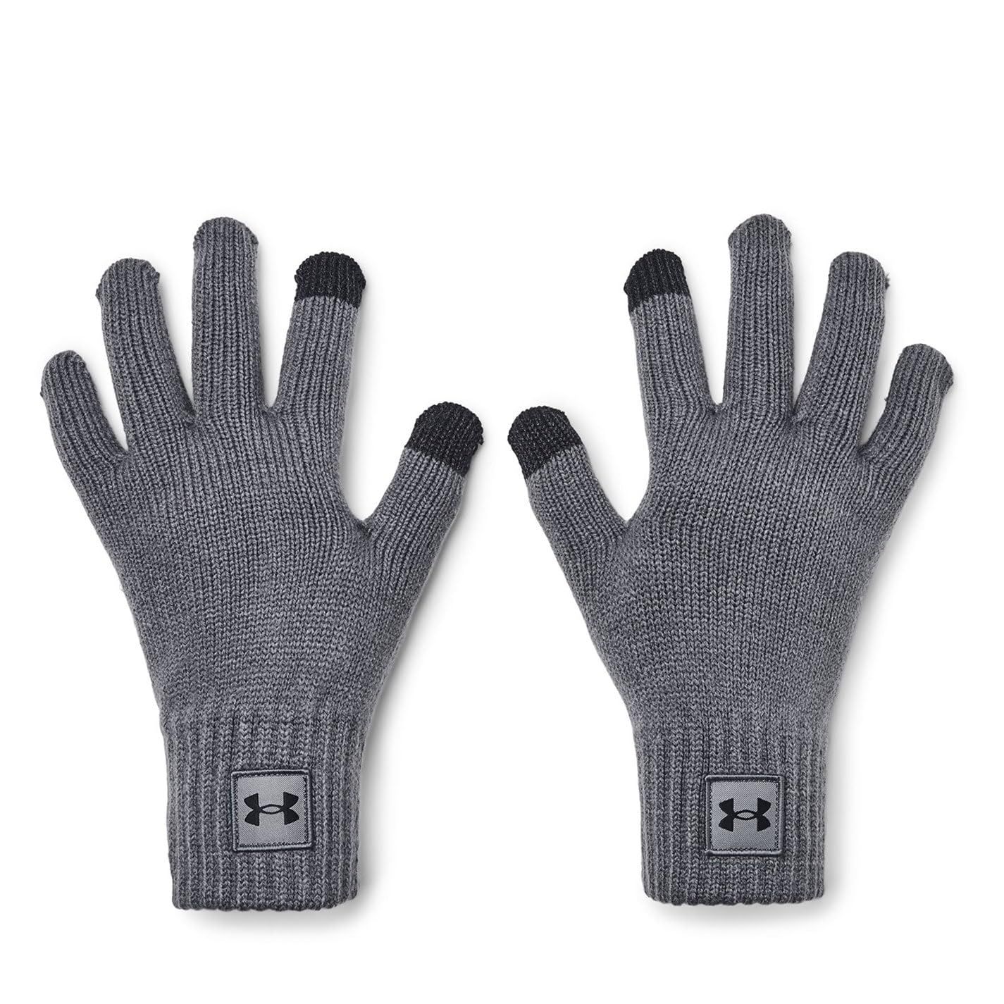 Under Armour Men&#39;s Halftime Gloves, (013) Pitch Gray / Pitch Gray, Large/X-Large