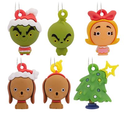 Hallmark Dr. Seuss How The Grinch Stole Christmas! Miniature Christmas Set of 6