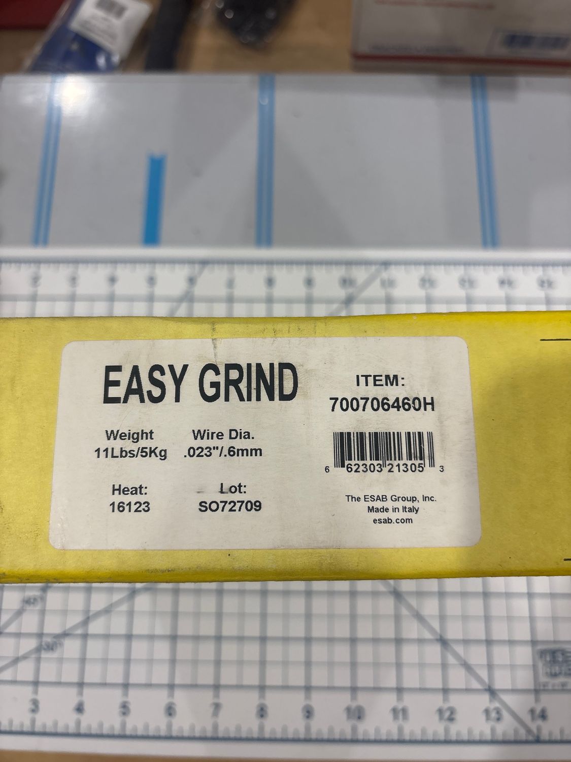 ESAB Spoolarc Easy Grind .023 Welding Wire 11lb Spool