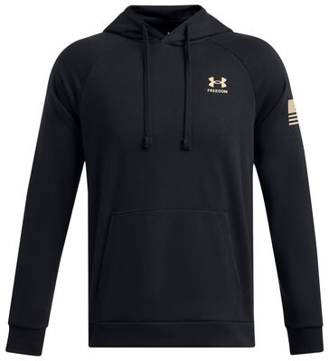 Under Armour Men&#39;s Freedom Flag Hoodie, (001) Black / / Desert Sand, Large