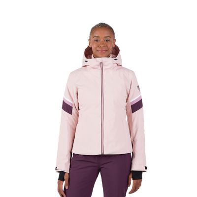 Rossignol Strawpile - Insulated, Waterproof Snowboard Jacket for Women Large Powder Pink