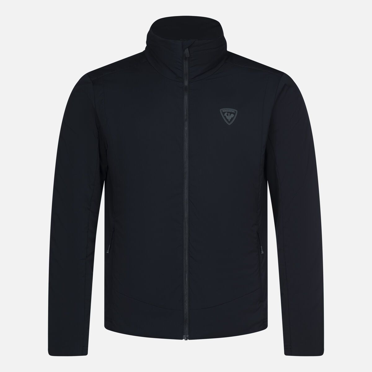 Rossignol Men&#39;s Opside Lightweight Waterproof Breathable Classic Fit Insulated Warm Winter Ski Hoodie Jacket, Black, X-Large