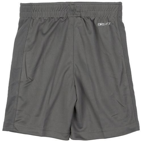 Nike Little Boys Solid Mesh Panel Dri-Fit Shorts 6 Medium #122a