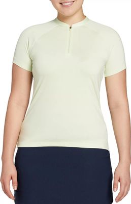Walter Hagen Women&#39;s Sport Short Sleeve Golf Polo, Large, Light Green #106