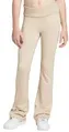 DSG Girls&#39; Momentum Foldover Waist Flare Leggings Sandy Slate Tan