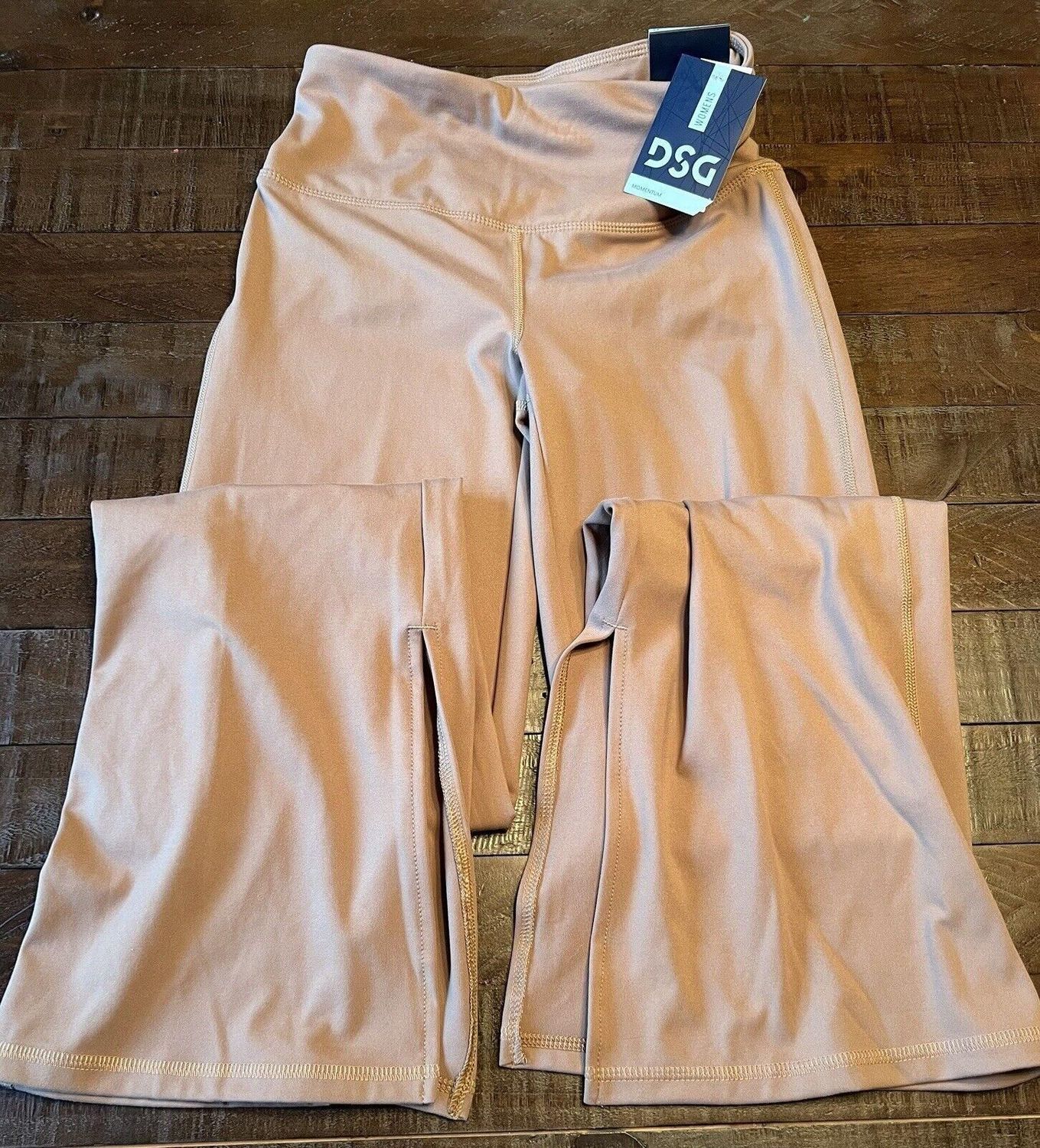 DSG Women&#39;s Cadet Brown Momentum Split Wide Leg Tight! #93