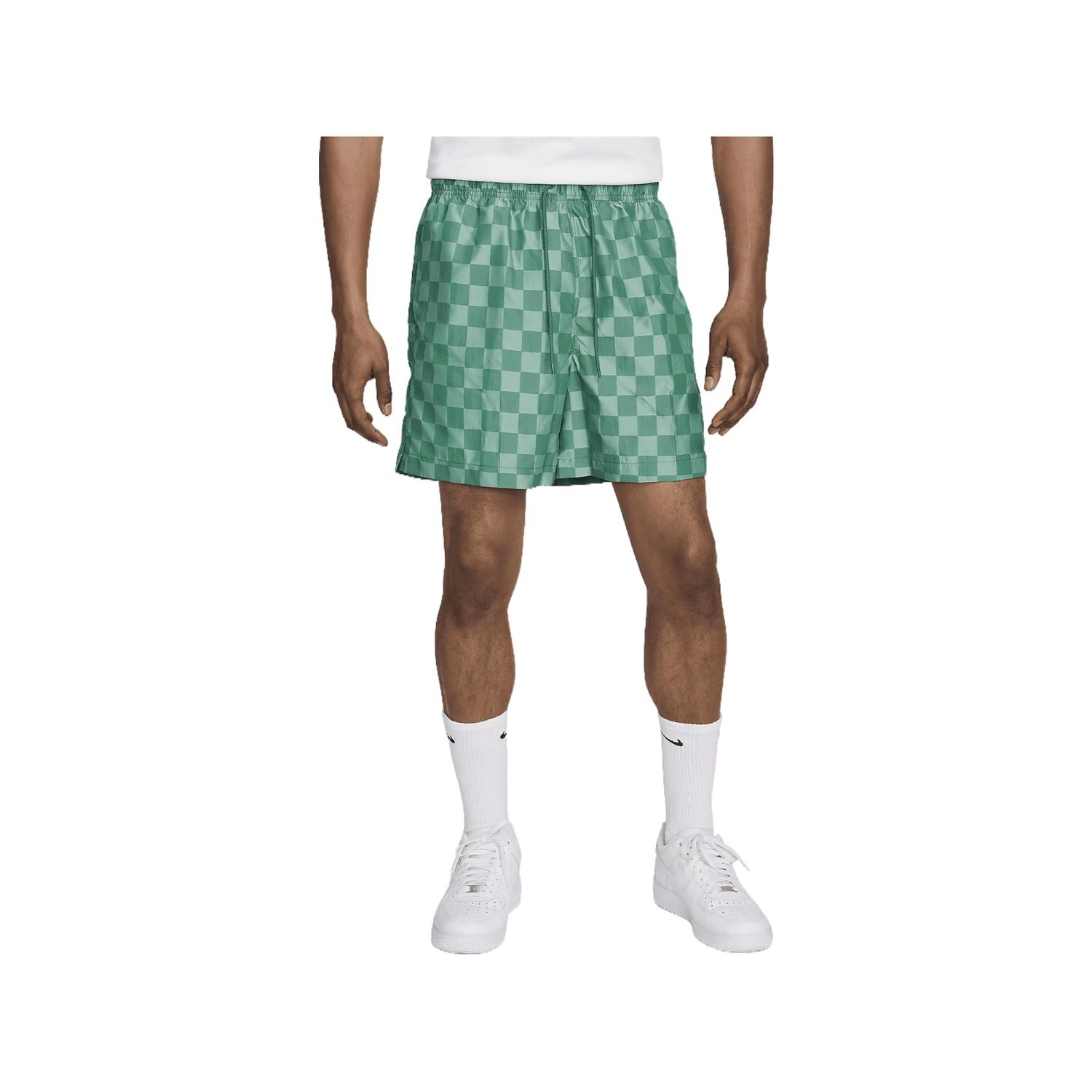 Nike Club Men&#39;s Flow Shorts (Malachite/White, FN3098-365) Size Large