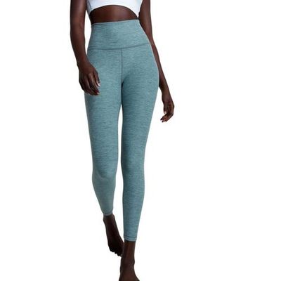 CALIA Women&#39;s LustraLux 7/8 Legging, XXL, Puya Green Heather
