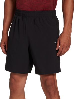 DSG Men&#39;s 8&#39;&#39; Agility Woven Shorts, XXL, Black