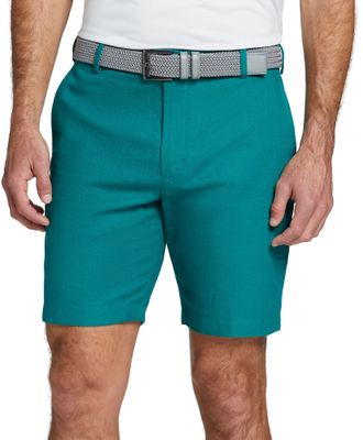 Walter Hagen Men&#39;s Clubhouse Linen Golf Shorts, Size 40, Clubhouse Green