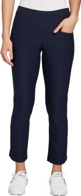 Walter Hagen Women&#39;s Sculpt Pull-on Golf Pants, Large, Dark Navy Blue