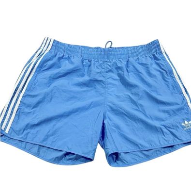 Adidas Originals Sprinter 3 Stripe Trefoil Mens Blue Burst XS Shorts Sportswear