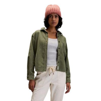 Alpine Design Women&#39;s Cord Shirt, Small, Olive Haze
