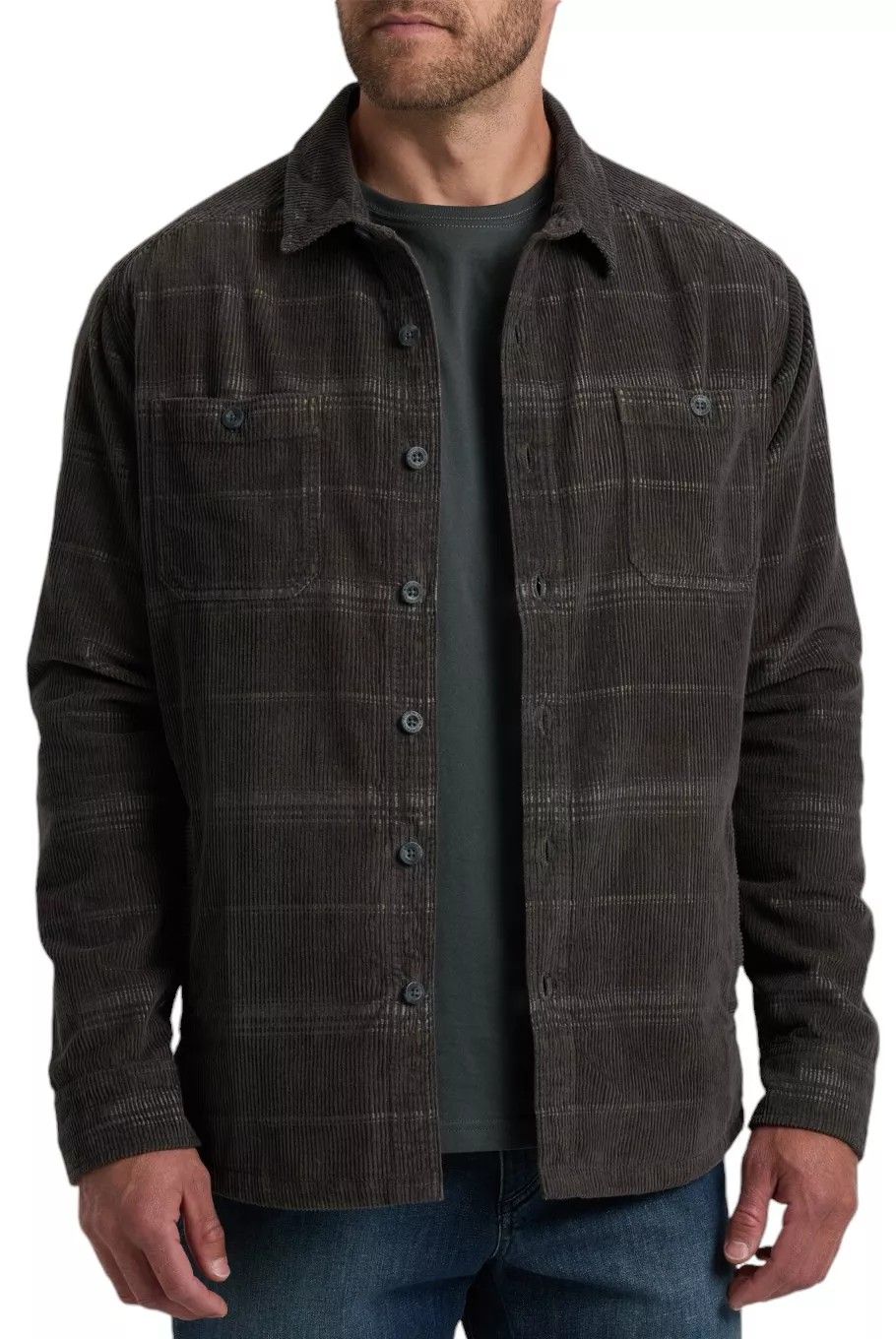 KÜHL Men&#39;s ROGUE Shirt Jacket, Large, Boulder