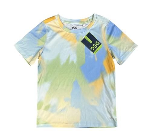 DSG Boys Printed Movement Tee University Gold Freestyle Size Medium (10-12)