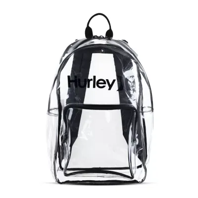 HURLEY Transparent Day Backpack, Black
