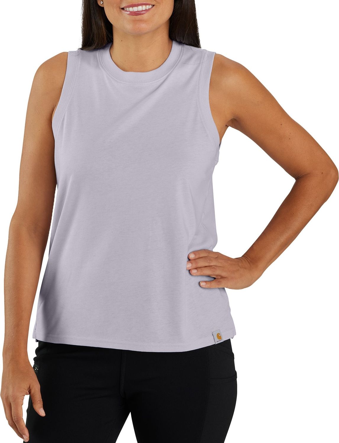 Carhartt Women&#39;s Tencel Fiber Series Tank Top, XL, Lilac Haze