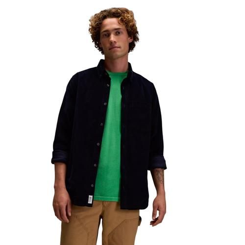 Alpine Design Men&#39;s Cord Shirt, Medium, Deep Navy