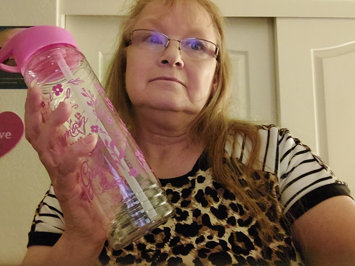 Blessed is the Woman Water Bottle