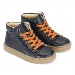 Bundgaard Rie Lace Sneaker – Barfußschuh für Kinder aus Leder