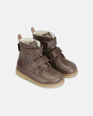 Bundgaard Stewie TEX – warmer Kinder-Winterstiefel aus Leder mit Lammfell