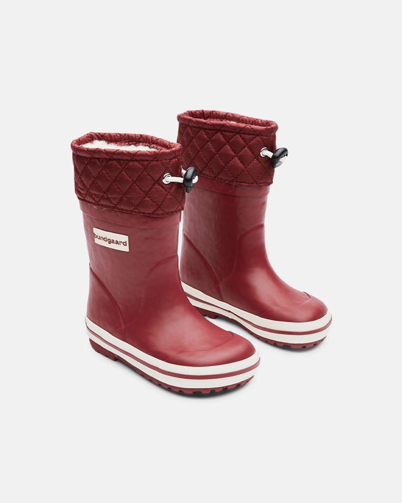 Sailor High Gummistiefel gefüttert (Red)