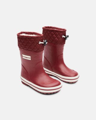 Sailor High Gummistiefel gefüttert (Red)