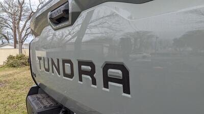 2022-2024 Premium Toyota Tundra Rear Tailgate Insert Decals