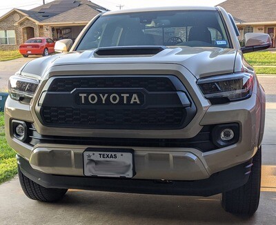 2016-2023 Toyota Tacoma PRO Grille Letter Compatible Overlays